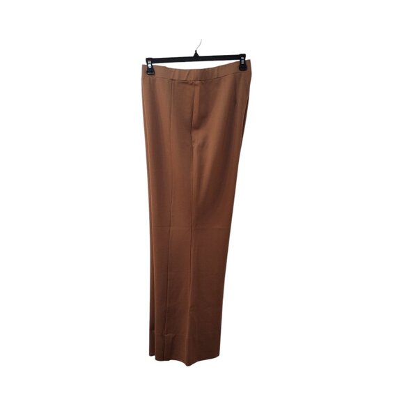 Marla Wynne: 360 Stretch Soft Flare Pant, Size 2X, Dark Caramel Camel - Picture 1 of 6